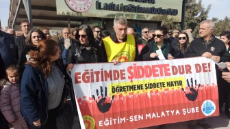 Eğitimde Şiddete Karşı Okul Güvenliği Çağrısı: Malatya'da Eylem