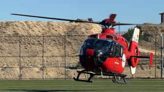 Malatya'da Kalp Krizi Geçiren Hasta İçin Ambulans Helikopter Havalandı