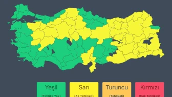 Meteoroloji’den Doğu ve Güneydoğu için turuncu alarm: Kuvvetli yağış ve kar geliyor
