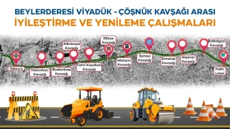 Malatya çevreyolu yan yollarında yenileme çalışmaları 7 Nisan’da başlıyor