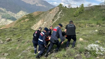 Pütürge’de Kayalıklardan Düşen 80 Yaşındaki Kadın İçin Kurtarma Operasyonu