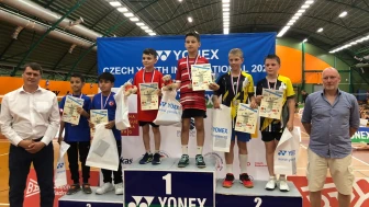 Malatyalı Milli Badmintoncu Kerem Eren Çelik Çekya'da Şampiyon Oldu
