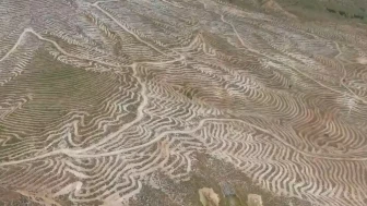 Doğanşehir’de Dağlar Nakış Gibi İşleniyor