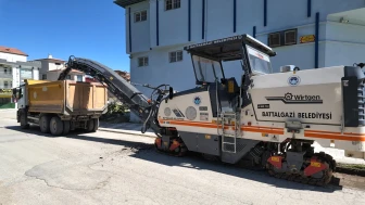 Battalgazi Belediyesi’nden Selçuklu’da Asfalt Çalışması