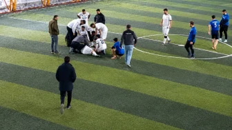 Malatya’da Halı Sahada Can Pazarı: Antrenörün Müdahalesi Kurtardı