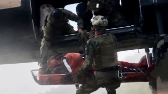 Yeşilyurt Kırsalında Mahsur Kalan Hasta Helikopterle Kurtarıldı