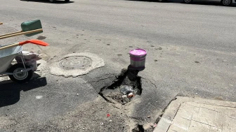 Yüklenici Firma Tarafından Yapılan Yolda Çökme: Tepkiler Yükseliyor