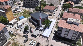 Malatya'da Hacı Hüseyin Kölük Camii İbadete Açıldı