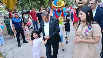 Darende’de İlk Kez Düzenlenen Çocuk Panayırı Başladı