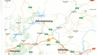 Kahramanmaraş'ta Meydana Gelen 4.2 Büyüklüğündeki Deprem Korkuttu