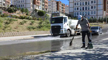 Battalgazi'de Temizlik Çalışmaları Farklı Noktalarda Sürüyor