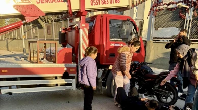 Malatya’da Motosiklet ile Vinç Çarpıştı: 1 Kişi Yaralandı