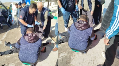 Darende’de Motosikletle Otomobil Çarpıştı: 1 Yaralı