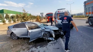 Malatya’da İki Otomobil Çarpıştı: 1’i Ağır 2 Yaralı
