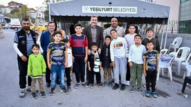 Gedik Mahallesi’nden Filistinli Çocuklara Anlamlı Destek