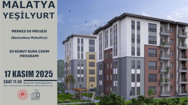 Malatya Kura Çekimi 17 Kasım’da Yapılacak: 521 Konut Teslim Edilecek