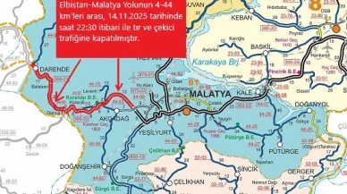 Gürün–Darende Karayolu Yoğun Kar Yağışı Sonrası Yeniden Açıldı