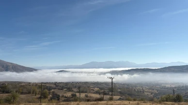 Doğa Adeta Kartpostal Oldu: Malatya’da Yoğun Sis Manzaraları
