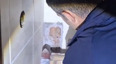 Malatya'da Duvarın Arkasından Gelen Ses: İtfaiye Duvarı Delip Kurtardı