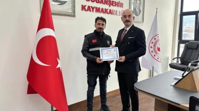 Doğanşehir'de Huzurun Mimarlarına Ödül: Kaymakam Sungur'dan Teşekkür