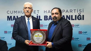 Ziraat Odalarından CHP İl Başkanı Yıldız’a Teşekkür Plaketi