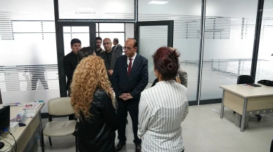Başkan Geçit, Aile merkezindeki hizmetleri inceledi