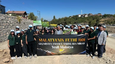 Malatya'nın Fethi'nin 924. Yıl Dönümünde 1101 Fidan Toprakla Buluştu