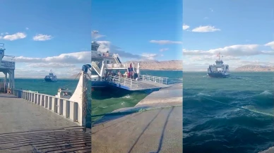 Fırtına Feribotu İskeleye Yanaştırmaya izin vermedi!