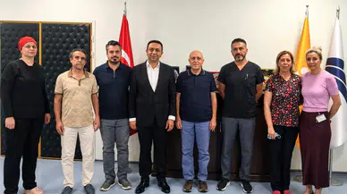 Sağlık-Sen’den TÖTM Başhekimi Karaaslan’a Ziyaret
