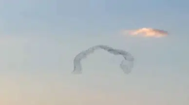 Gün Batımında Kuşların Sıra Dışı Dans Gösterisi..!