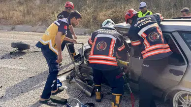 Malatya-Gölbaşı Kara Yolunda Korkutan Kaza: 1 Kişi Yaralandı