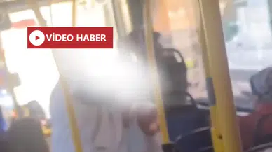 Otobüste "Ücretsiz Ulaşım Kartı" Kavgası: O Anlar Kameraya Yansıdı!