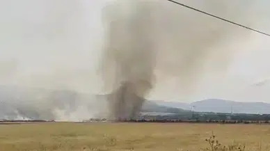 Yeşilyurt Belediyesi AR-GE Sahasında Korkutan Yangın