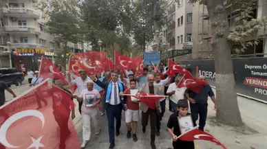 İYİ Parti Malatya Teşkilatından Kernek'te Bayrak Yürüyüşü