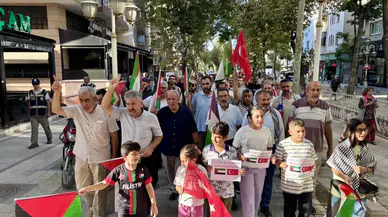 Malatya'da Gazze İçin Yürüyüş: İnsanlığın Sesine Kulak Verin