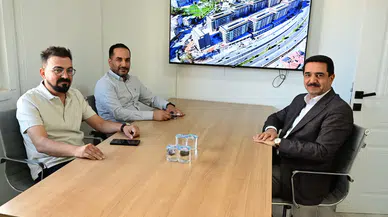 Başkan Taşkın Eski Hal Binası Alanındaki Projeyi İnceledi
