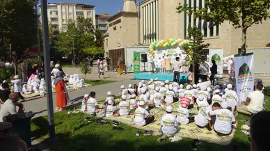 Malatya’da Çocuklardan “Hayat Namazla Güzeldir” Yürüyüşü