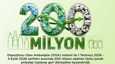 "205 Milyon Ambalaj, Geri Dönüşüm Sürecinde Yeniden Hayat Buldu"