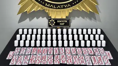 Malatya'da Uyuşturucu Operasyonu: 3 Bin 601 Hap Ele Geçirildi