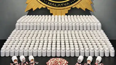 Malatya'da Narkotik Operasyonu: 46 Bin Hap Ele Geçirildi