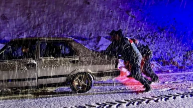 Doğanşehir’de Kar Esareti: Jandarma Ekipleri Seferber Oldu