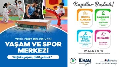 Yeşilyurt’ta Spor Dönemi: Yaşam ve Spor Merkezi Kayıtları Başladı