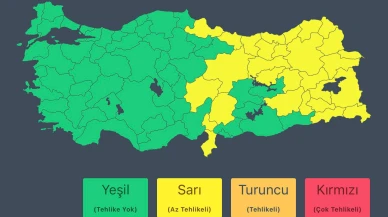 İçişleri Bakanlığı’ndan Kuvvetli Yağış, Kar Ve Fırtına Uyarısı