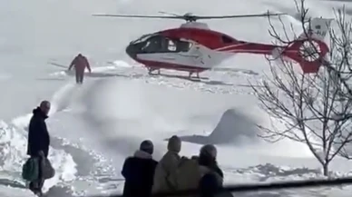 Pütürge’de Zamana Karşı Yarış: Hastalanan Bebek Helikopterle Alındı