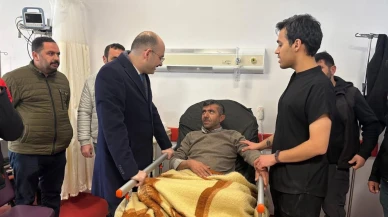 Gövdeli Mahalle Muhtarı Ali Sarıbaş Trafik Kazasında Yaralandı