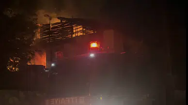 Battalgazi'de Metruk Evde İkinci Kez Yangın Çıktı