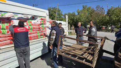 Malatya'da Üreticilere 30 Bin Kilogram Yem Tohumu Dağıtıldı