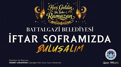Battalgazi Belediyesi’nden Ramazanda İftar Hizmeti