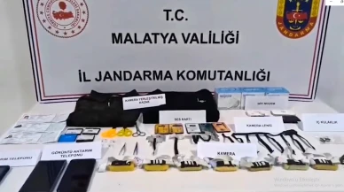 Malatya'da Ehliyet Sınavında Casus Düzenek Operasyonu