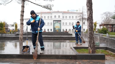 Battalgazi’de Kanalboyu ve Orduzu’da Temizlik Çalışması